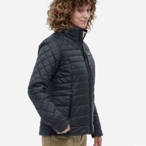 Patagonia Women's Black Radalie Jacket Puffer Puffy Small Classic Cabincore